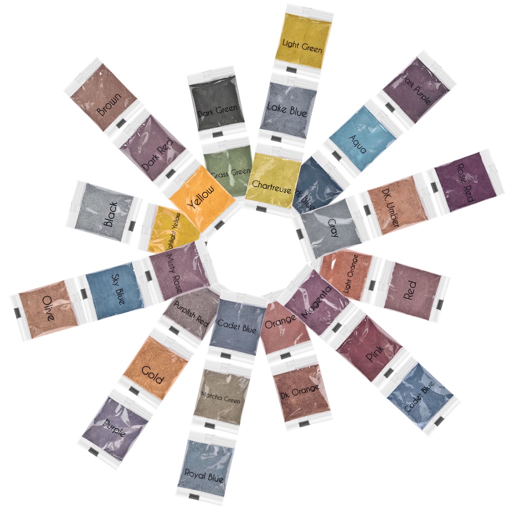 32 Màu sắc 2g DIY Concentrate Tie Dye Powder Thay đổi màu nhuộm cho túi vải Quần áo trang trí vải tân trang