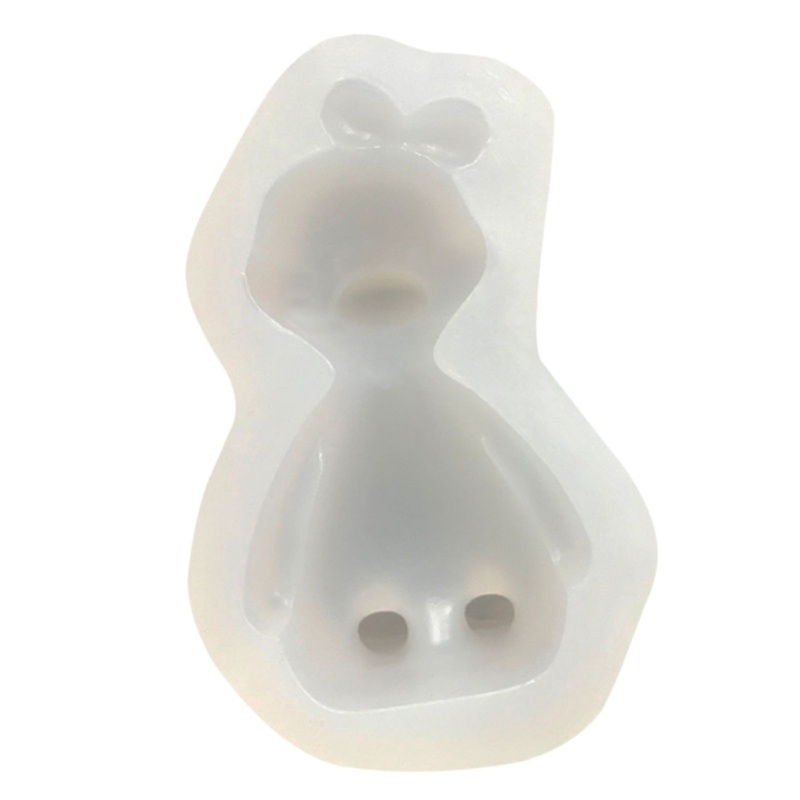 Khuôn Silicon Làm Đồ Trang Trí DIY Hình Chú Vịt Hoạt Hình Dễ Vệ Sinh