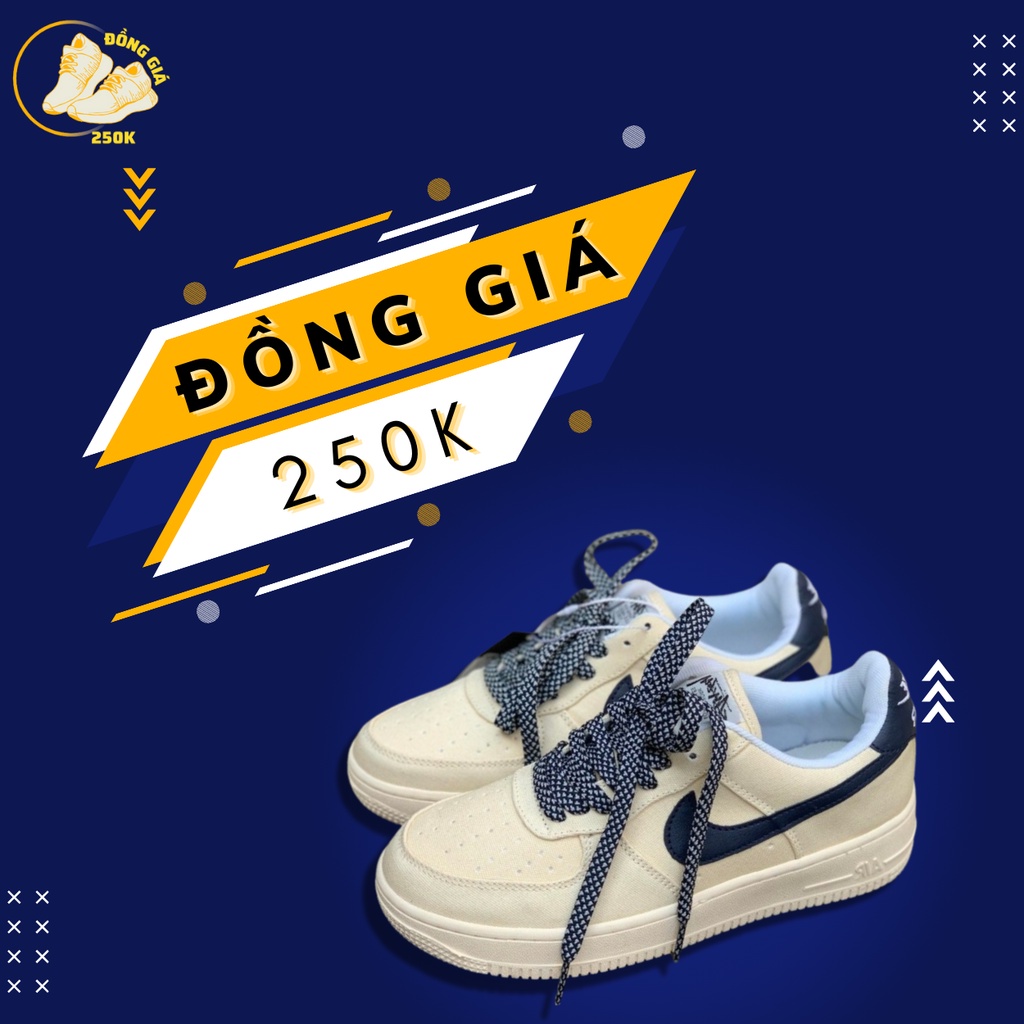 Giày AF1 nam nữ đủ màu trắng, đen, nâu hàng 11 Full Box - Giày thể thao sneaker AF1 Air Force 1 đủ size nam nữ cao cấp