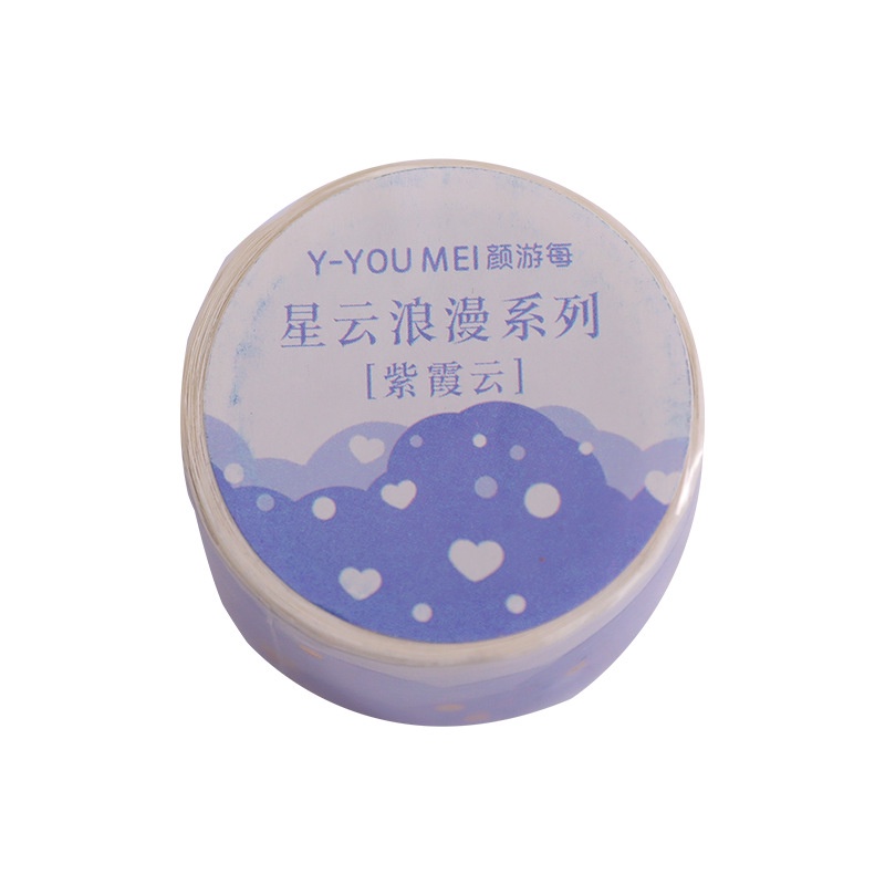 Cuộn Băng Keo Washi Họa Tiết Dễ Thương Trang Trí Sổ Tay