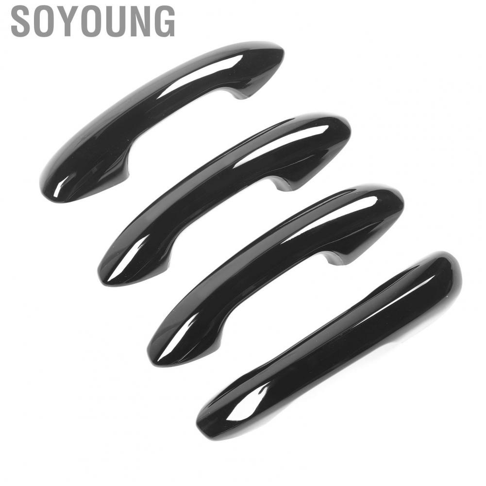 Soyoung Outer Door Handle Trim  Great Hand Feeling Car Exterior Cover Long Lasting Anti Aging Scratch Resistant ABS for C‑class W206 2022 and Up