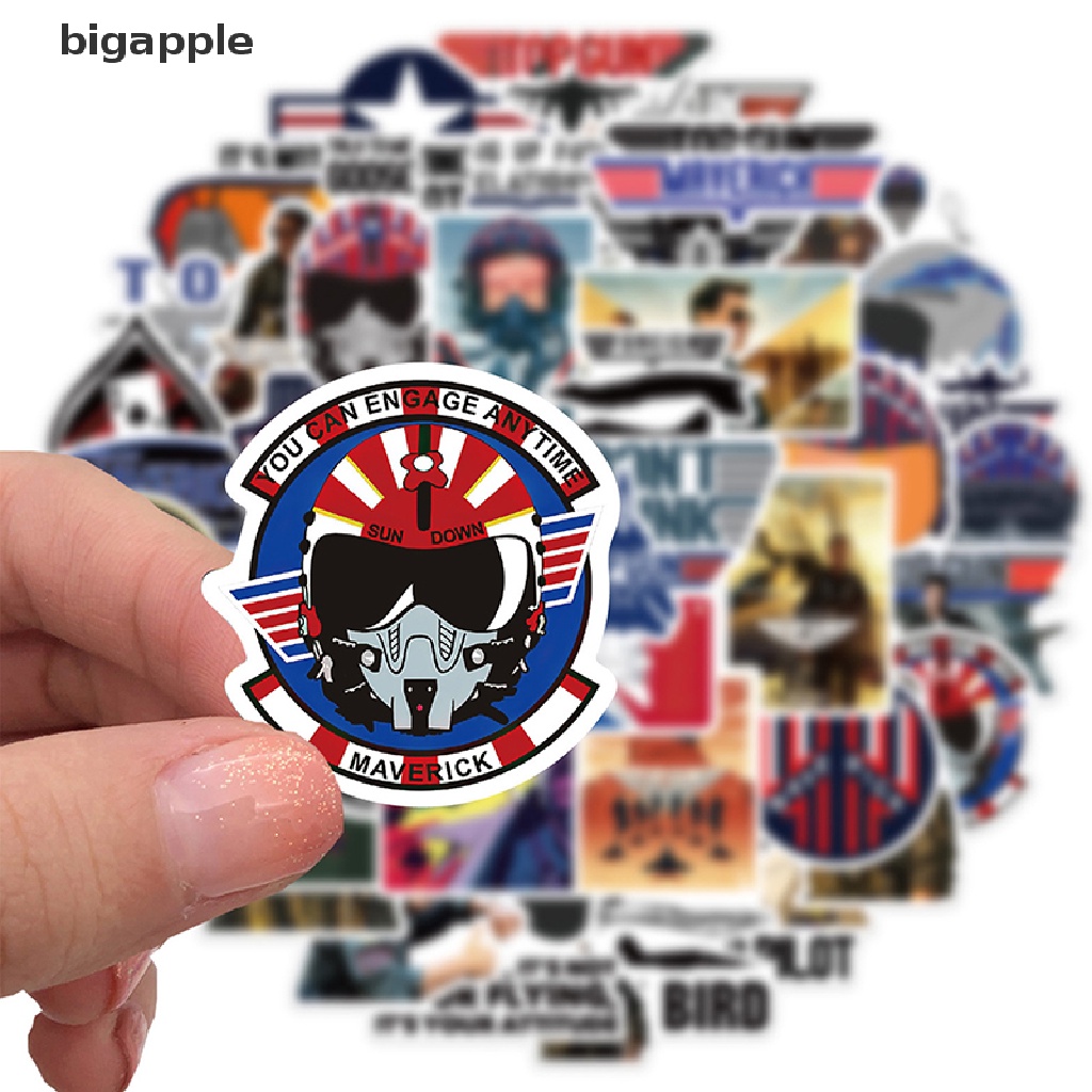 Set 50 Miếng Dán Họa Tiết Graffiti Trang Trí Đàn Guitar / Laptop / Hành Lý DIY