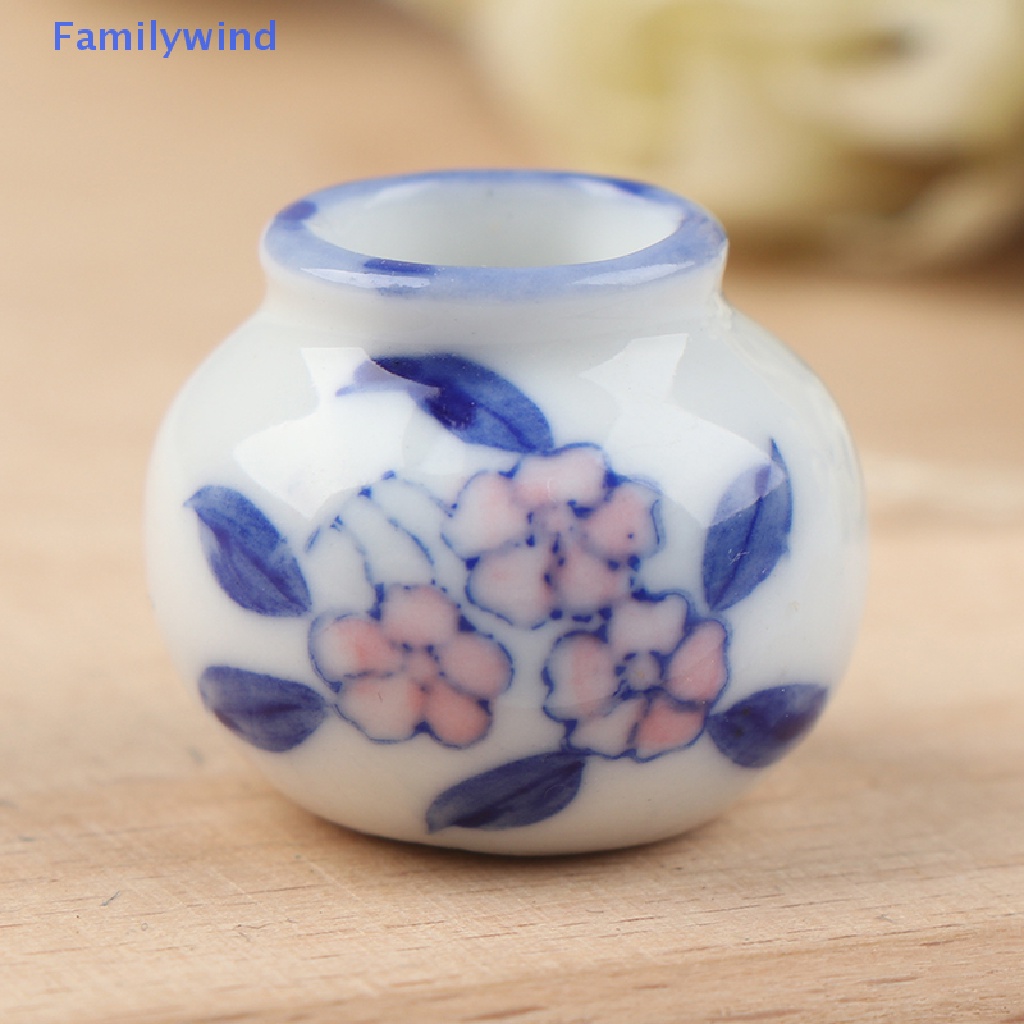 Set 2 Bình Hoa Mini 1: 12 Dùng Để Trang Trí Nhà Búp Bê