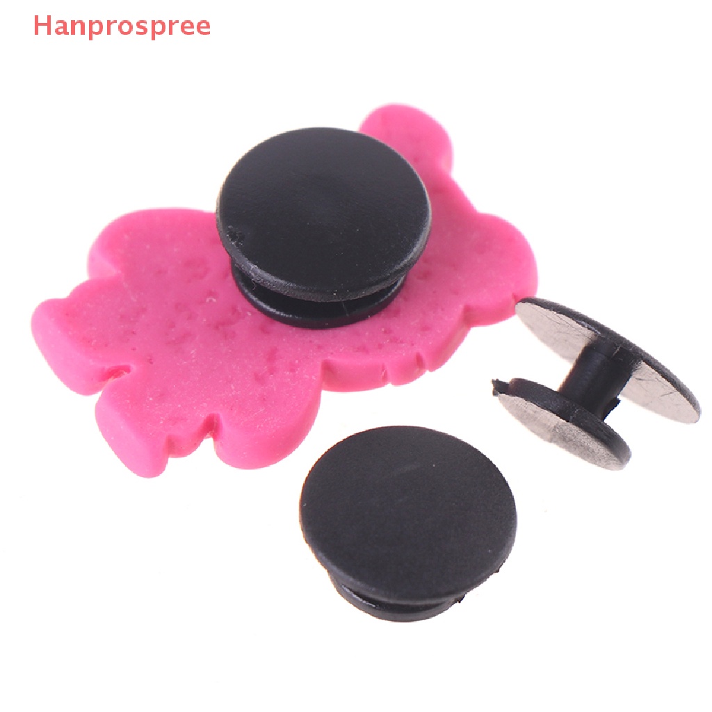 Bộ 100 Nút Nhựa Trang Trí Giày Cho Bé