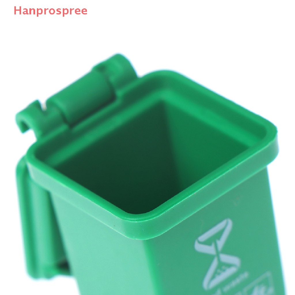 Bộ 5 Thùng Rác Mini Tỉ Lệ 1: 12 Trang Trí Nhà Búp Bê
