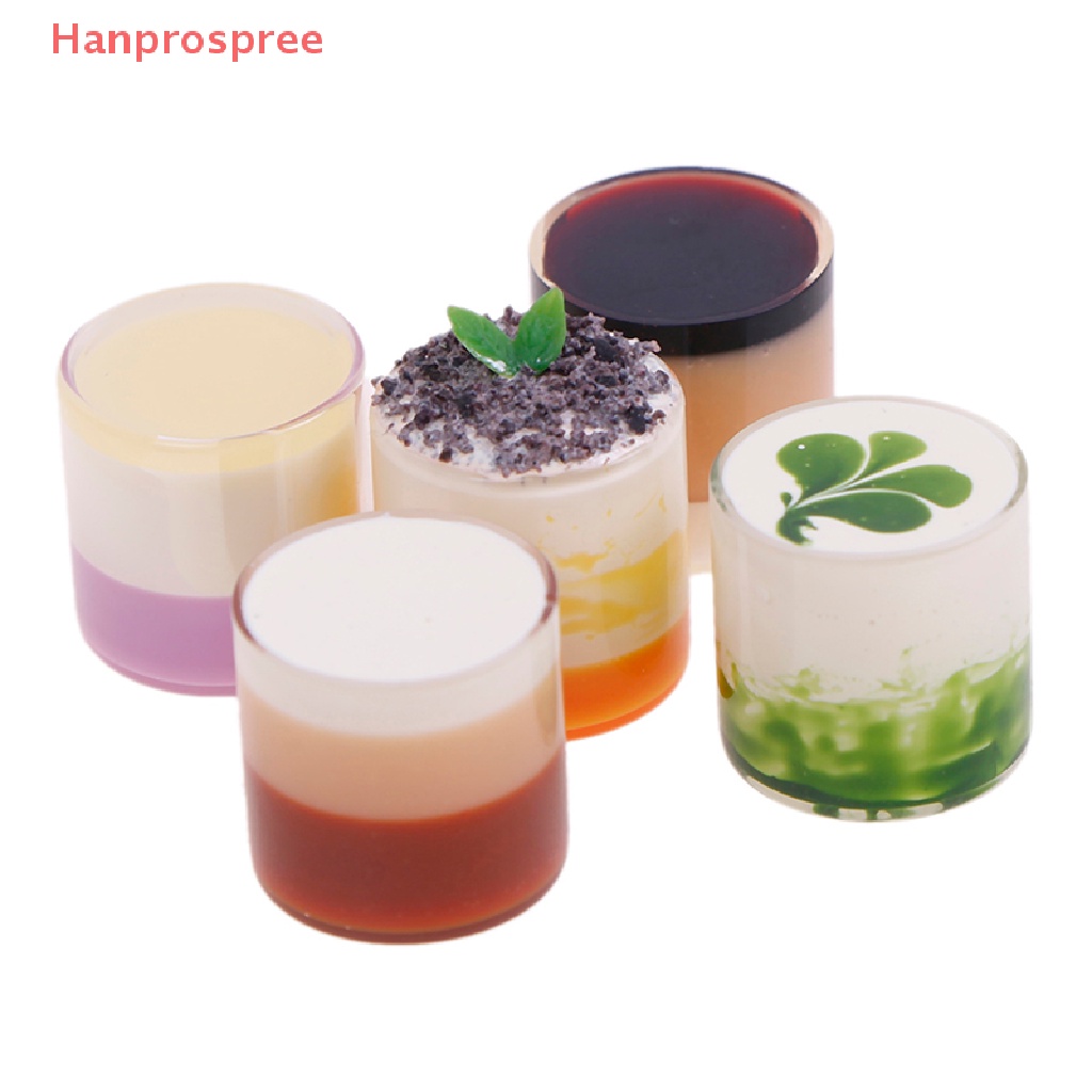 Mô Hình Ly Bánh Mousse Mini Tỉ Lệ 1: 12 Trang Trí Nhà Búp Bê