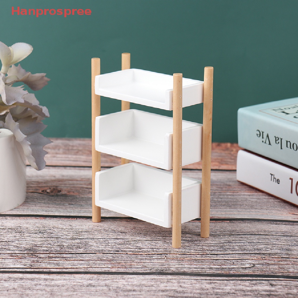 Kệ Đựng Sách / Hoa Trang Trí Nội Thất Nhà Búp Bê Tỉ Lệ 1: 12