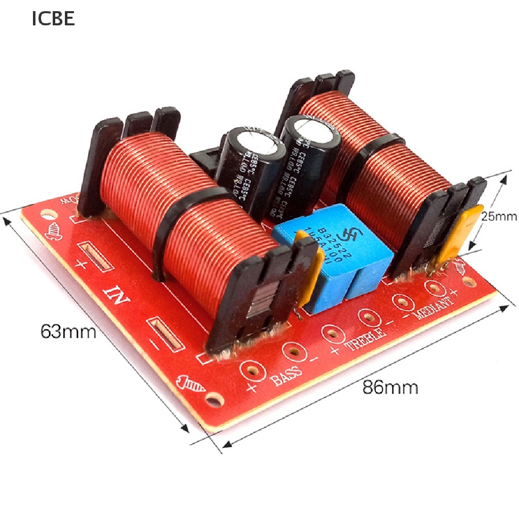 Bộ Chia Tần Số IC 150W 3 Chiều Hi-Fi Chuyên Dụng Cho Loa Bass