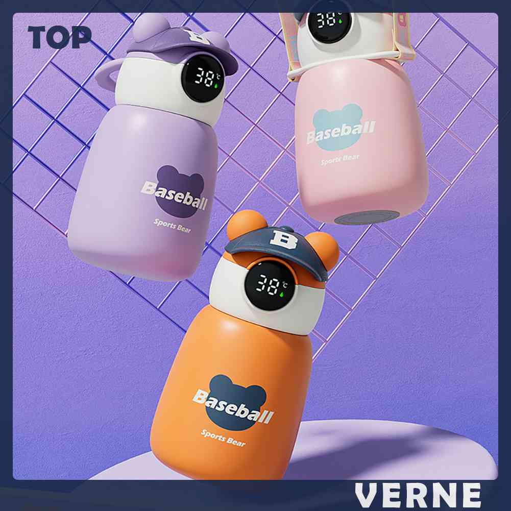 Bình Đựng Nước Cách Nhiệt 450ML 450ML Thiết Kế Dễ Thương Tiện Dụng Cho Gia Đình / Văn Phòng / Trường Học