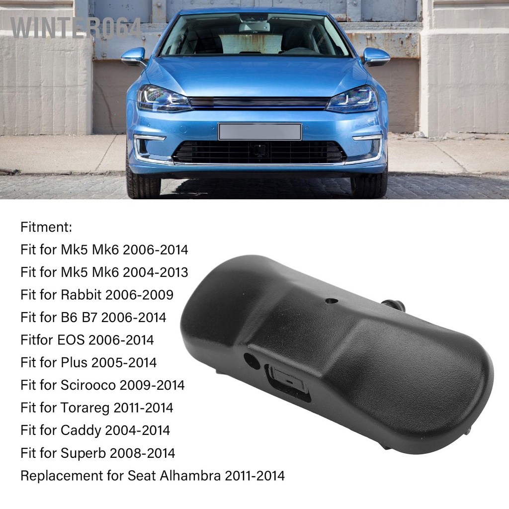 Winter064 Vòi phun nước rửa kính chắn gió 5M0955986C nóng Fit for Plus Caddy Superb