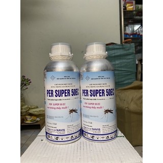 Thuốc muỗi chai nhôm per super 50ec - 1lít