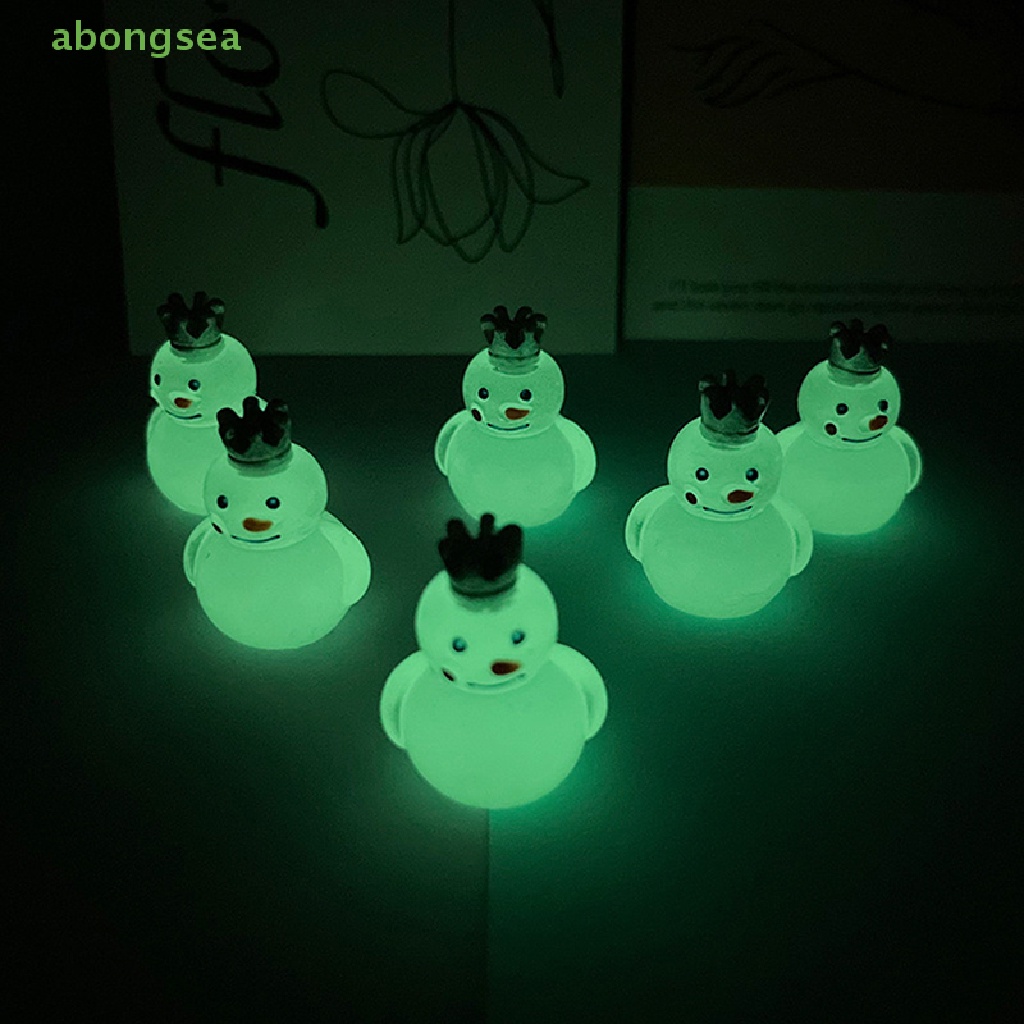 1 Mô Hình Người Tuyết Phát Quang Trang Trí Xe Hơi