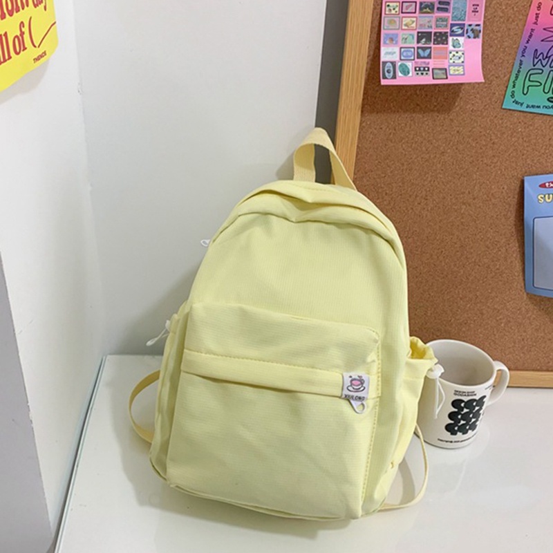 Ba Lô Vải mini Màu Sắc Kẹo Ngọt Phong Cách Hàn Quốc Dành Cho Nữ