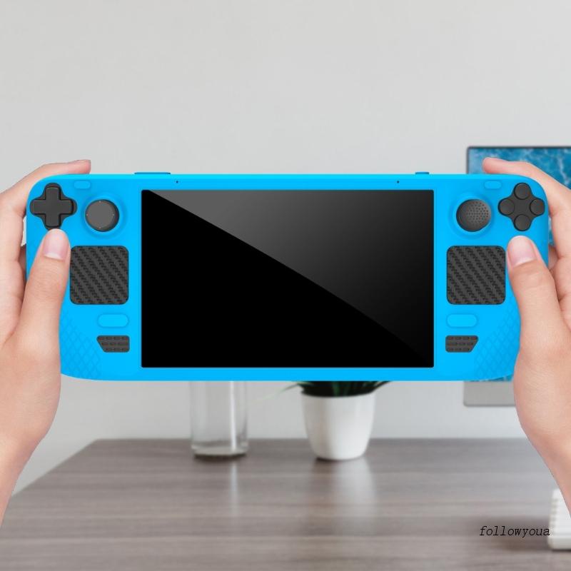 Vỏ Bọc Silicon Cho Máy Chơi Game Hơi Nước 4 Nút Điều Khiển