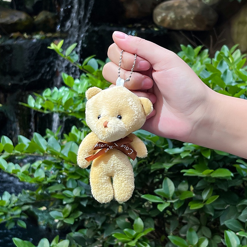 Móc khóa ZHUXIAOGU gấu bông dễ thương đáng yêu