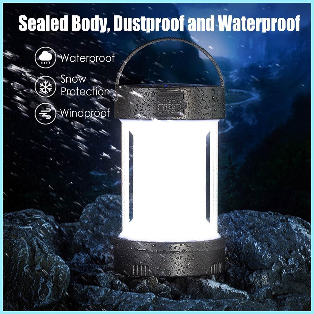 Đèn Pin LED Siêu Sáng Chống Thấm Nước Có Thể Sạc Lại Tiện Dụng