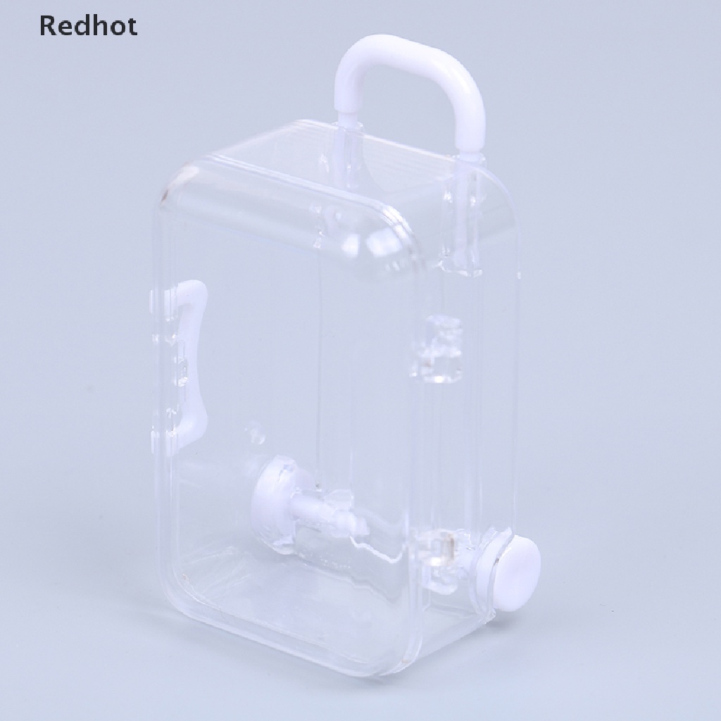 &lt; Redhot &gt; Hộp Hành Lý Lăn Bằng Nhựa Dễ Thương Phụ Kiện Nhà Búp Bê