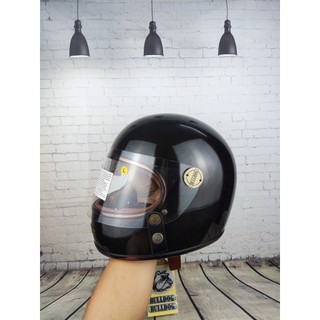 Mũ bảo hiểm Bulldog Fullface Classic size L Có Kính