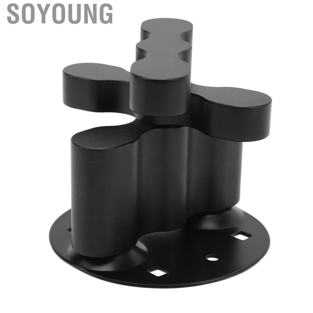 Soyoung Gas Can Mount  Strong Strength Compact Structure Black Electrophoretic Coating Gasoline Pack RX DLX PM for Motorcycle
