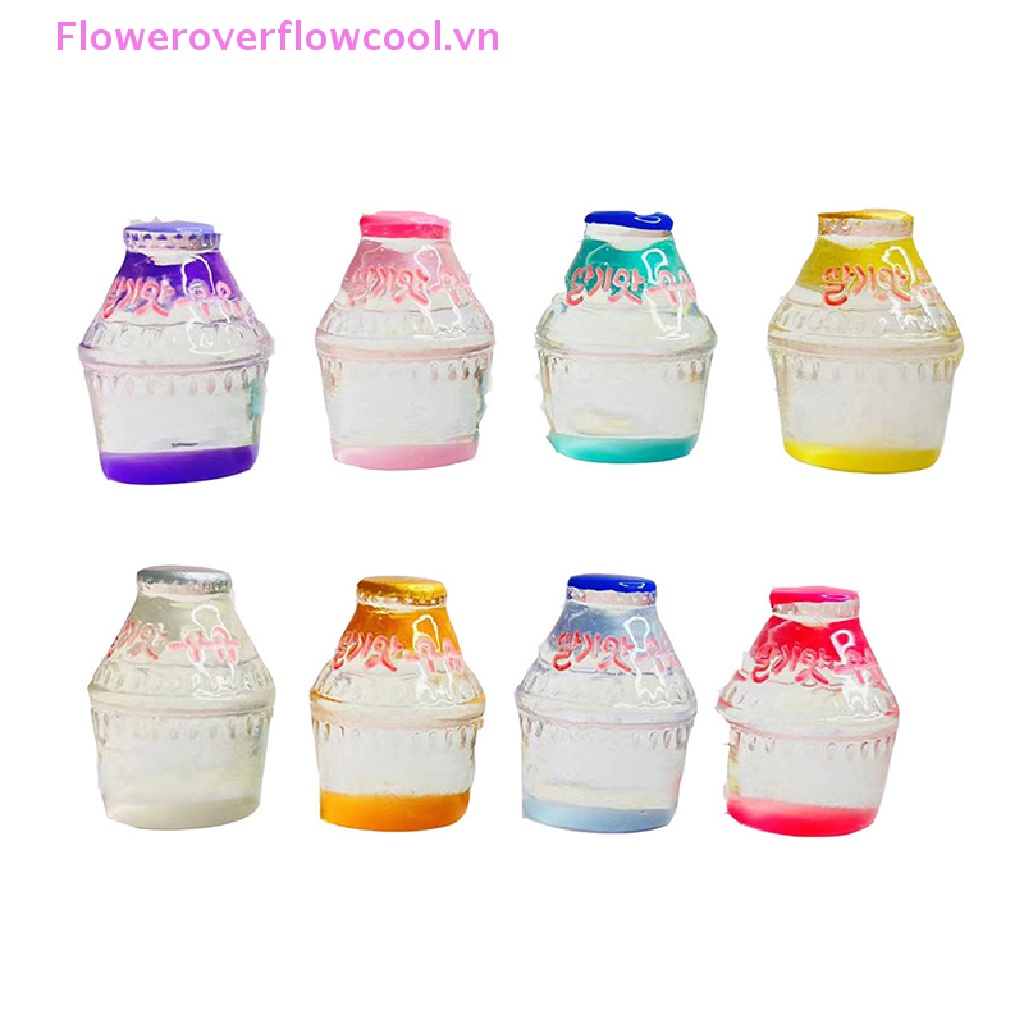 Coollady Set 5 Phụ Kiện Trang Trí Nghệ Thuật Hình Quả Chuối Màu Dạ Quang DIY