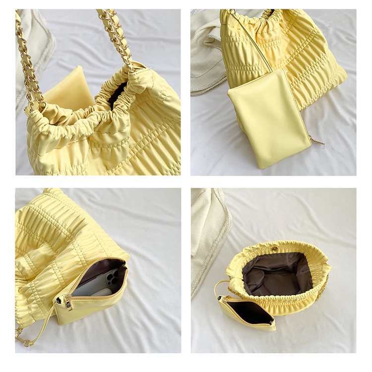 Bộ Túi Xách + Túi Đeo Chéo + Ví Cầm Tay Cỡ Lớn Thời Trang Hàn Quốc Mới 2023 A4