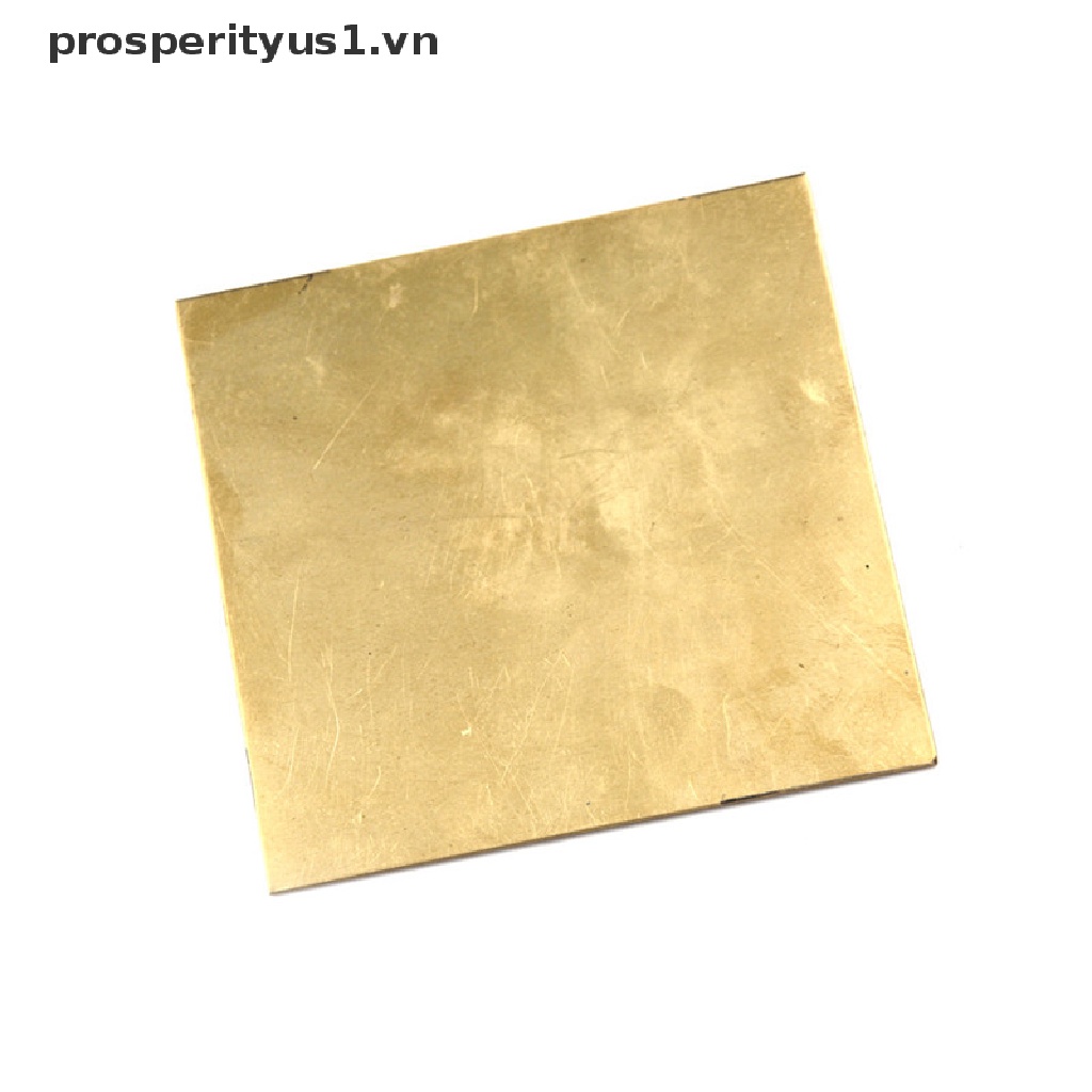 Tấm Lá Đồng 0.5mm / 0.8mm / 1mm / 2mm 100X100mm Chuyên Dụng