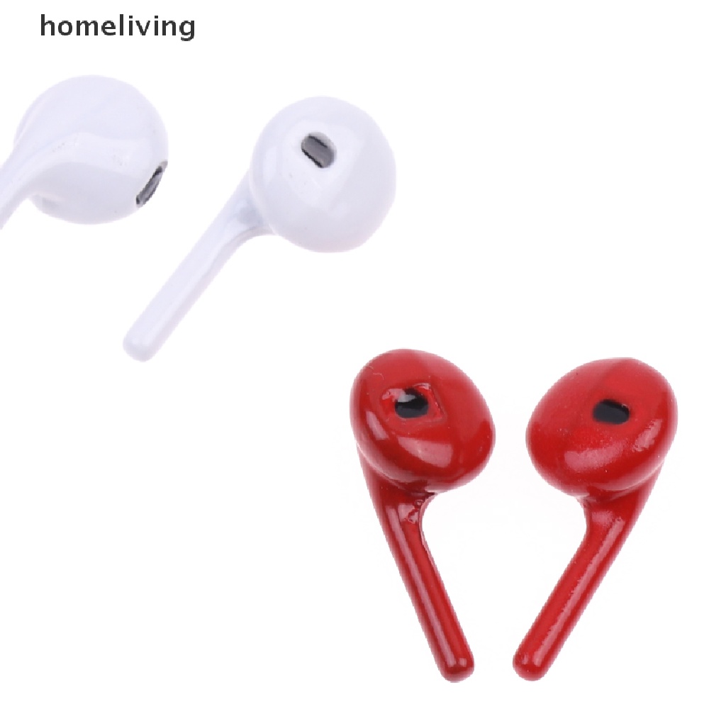 Mô Hình Tai Nghe Bluetooth Trang Trí Nhà Búp Bê Cho Điện Thoại