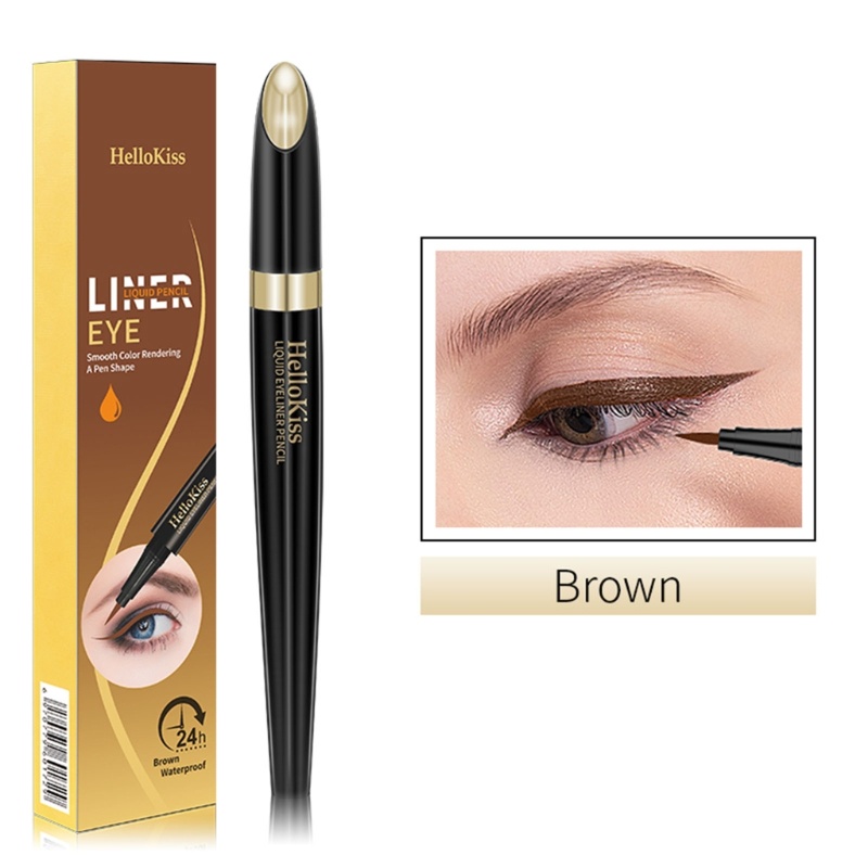 Bút Kẻ Mắt Dạng Lỏng YOUYO Màu Đen Nhanh Khô Chống Thấm Nước Không Nhòe