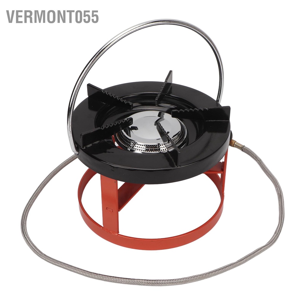 Vermont055 Chia Cắm Trại Bếp Gas Âm Di Động Phẳng Đầu Bình Ngoài Trời Nấu Ăn Có Tay Cầm Cho Đi Bộ Đường Dài Dã Ngoại