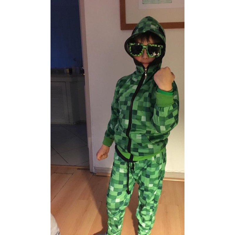 Bộ Đồ Hóa Trang Minecraft Độc Đáo Cho Bé Trai Gái