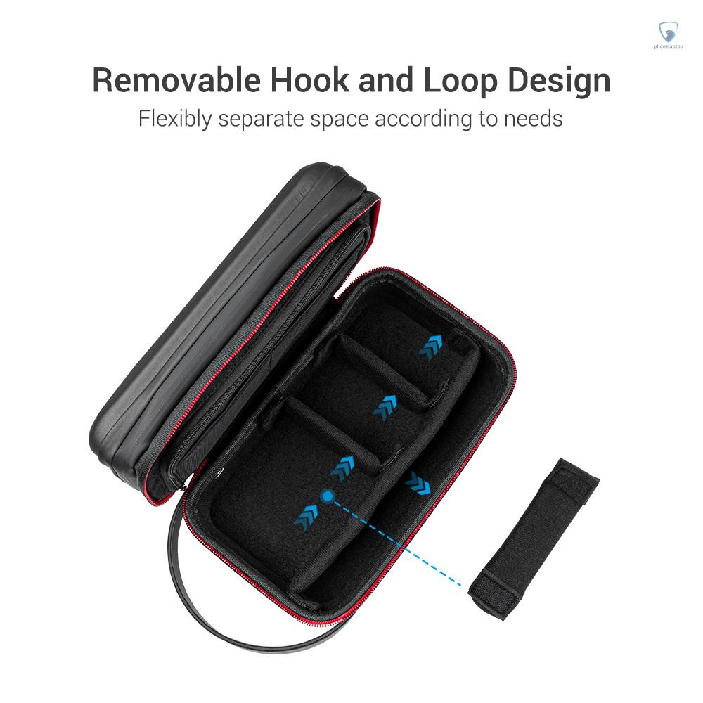 Telesin Túi Đựng Máy Ảnh Hành Động Chống Thấm Nước Sức Chứa Lớn Có Dây Đeo Cho DJI Osmo Action Insta360 One R / 5 / 6 / 7 / 8