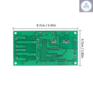 2 Channel Timer Delay Relay Module AC 220V LED Display 0.01s~999min Adjustable Pulse Trigger Power Off Circulation Timing Switch Circuit Automatic Control