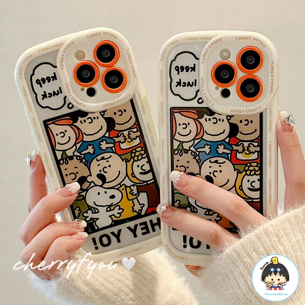Ốp Điện Thoại TPU Dẻo Họa Tiết Hoạt Hình Snoopy Dễ Thương Cho IPhone 11 12 13 14 Pro Max