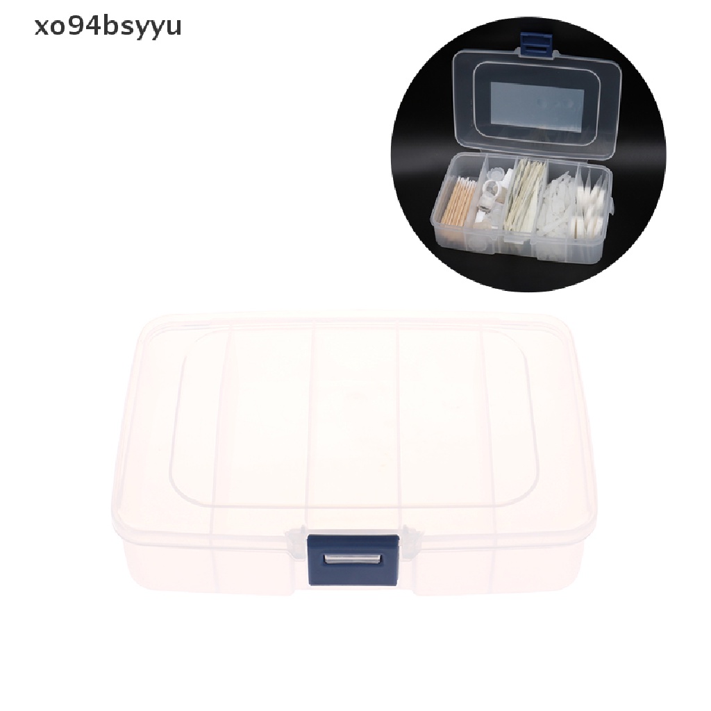 1 Hộp Nhựa 5 Ngăn Xo94Bsyu Đựng Dụng Cụ Xăm Hình Tiện Dụng