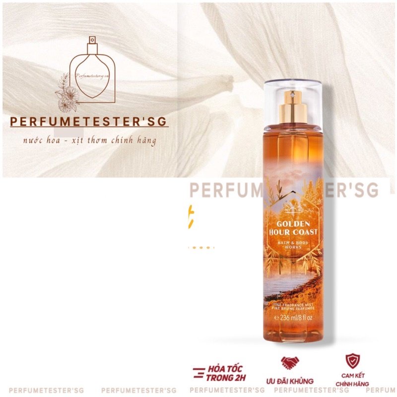 Xịt Thơm Toàn Thân Bath & Body Works GOLDEN HOUR COAST -𝒑𝒆𝒓𝒇𝒖𝒎𝒆𝒕𝒆𝒔𝒕𝒆𝒓