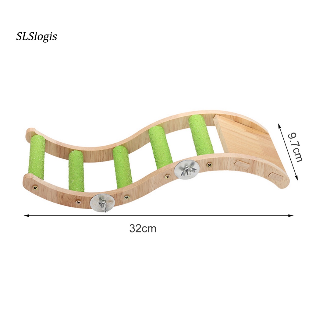 Đồ Chơi Cầu Thang Leo Trèo Vui Nhộn Cho Chim Vẹt
