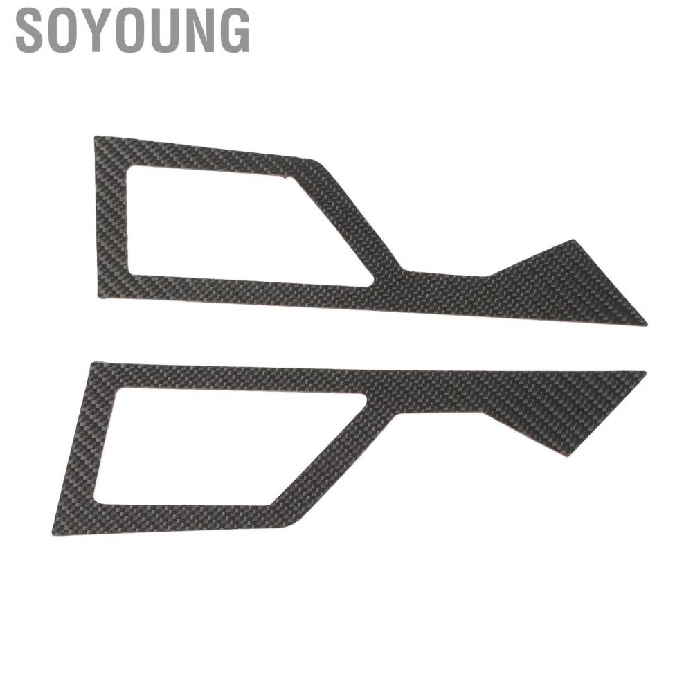 Soyoung UTV Rear Body Sticker  Easy Installation Elegant Panel Decorative Trim Prevent Scratch for RZR PRO XP 2021 Onwards