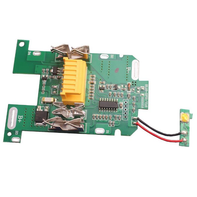 MAKITA Bộ 4 Bảng Mạch Bảo Vệ Pin Li-Ion BL1830 BMS PCB Bl18V BL1815 BL1860 LXT400 BL1850