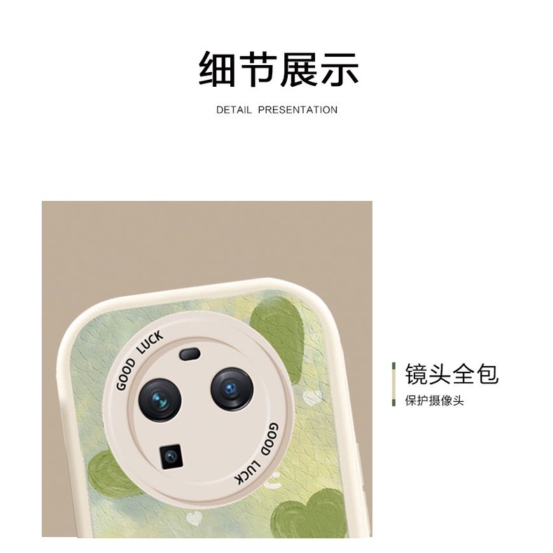 Ốp Điện Thoại Silicon Chống Rơi Hình Trái Tim Phối Dây Xích Thời Trang Cho Oppofindx6 Findx6pro