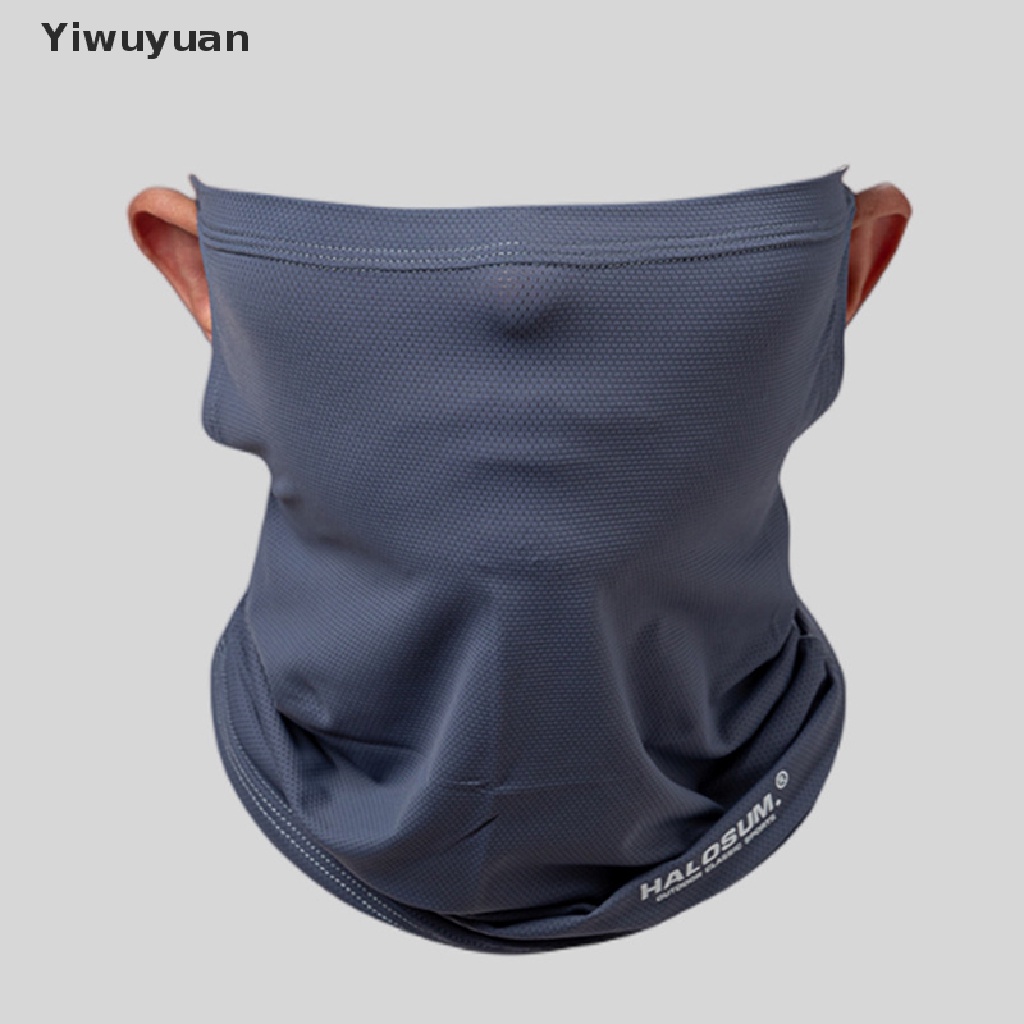 < Yiwuyuan > Khẩu Trang Lụa Băng Chống Gió Dạng Lưới Đeo Tai Thể Thao Đi Bộ Đường Dài Đi Bộ Đường Dài Giản Dị Hàng