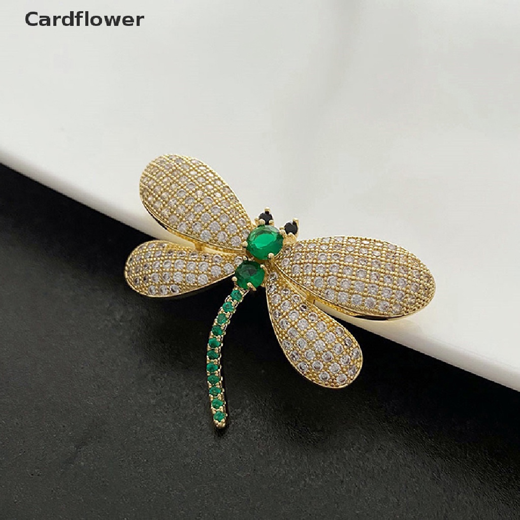 Ghim Cài Áo Hình Chuồn Chuồn Đính Đá Nhân Tạo Thời Trang