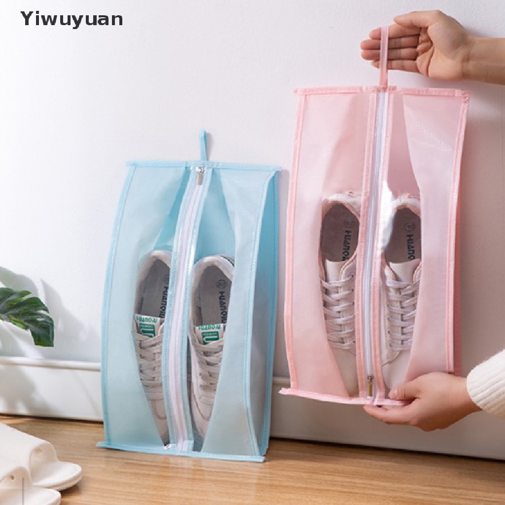 &lt; Yiwuyuan &gt; Túi Đựng Giày / Vớ Đi Du Lịch Nhiều Ngăn Bảo Vệ Chống Bụi