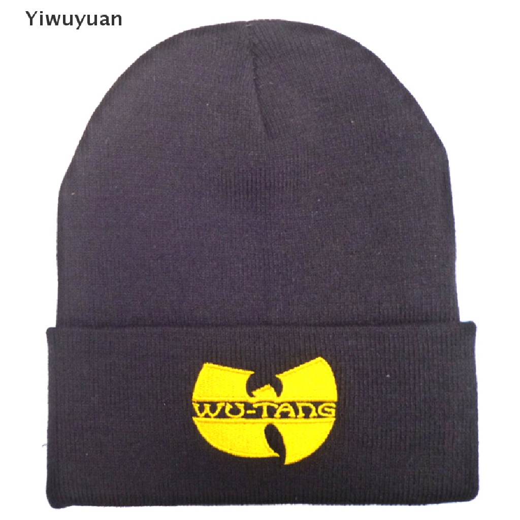 < Yiwuyuan > WU TANG CLAN Mũ beanie Dệt Kim Giữ Ấm Mùa Đông Phong Cách Hip-Hop Cho Nam Và Nữ   Giảm Giá Trên Bán Hàng
