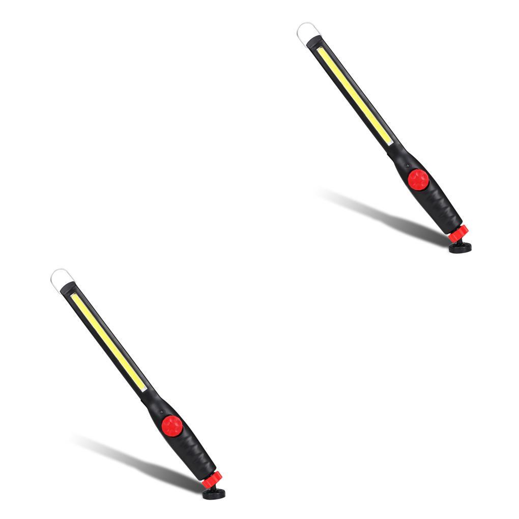 1 / 2 Đèn Pin LED COB Bằng Nhựa Tùy Chỉnh Nhỏ Gọn Tiện Dụng Cho Xe Hơi