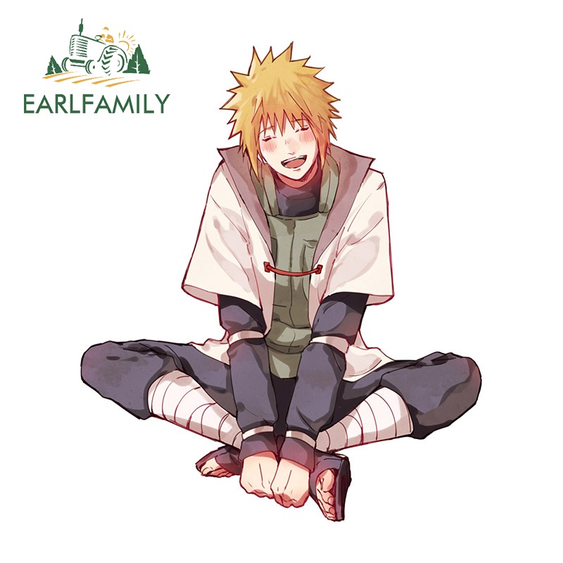 Sticker Dán Tủ Lạnh / Cửa Sổ Xe Hơi Họa Tiết naruto Kích Thước 13Cmx10.9Cm Chống Thấm Nước