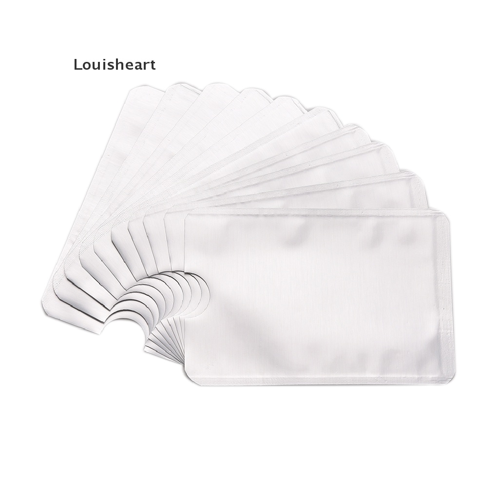 Set 10 Túi Đựng Thẻ Tín Dụng / Danh Thiếp Chống Trộm Đa Năng Tiện Dụng