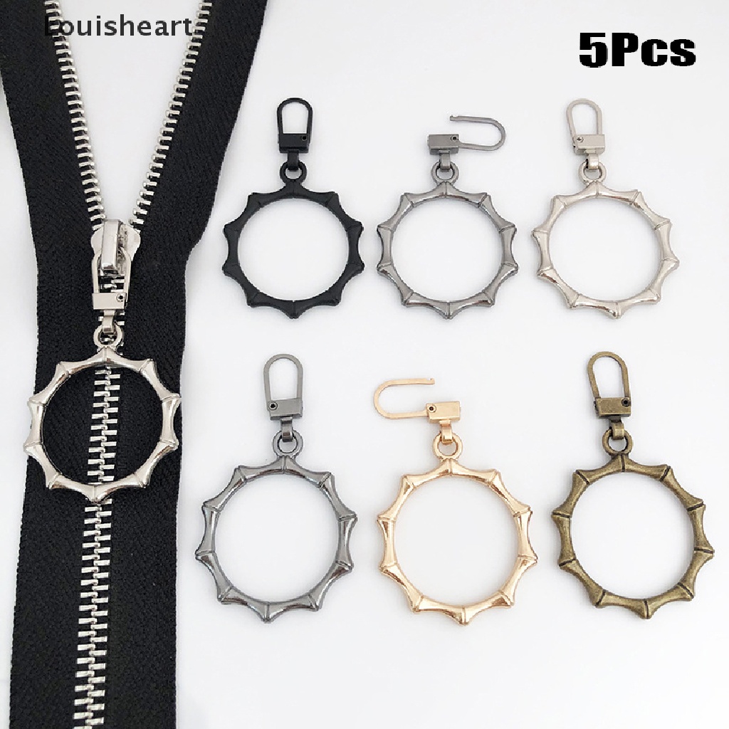 Set 5 Khóa Kéo Hình Chữ O Tháo Rời Được Louisheart