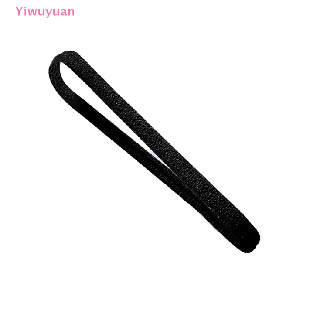 Bộ 50 Dây Thun Buộc Tóc Màu Trắng Đen Cho Bé Gái