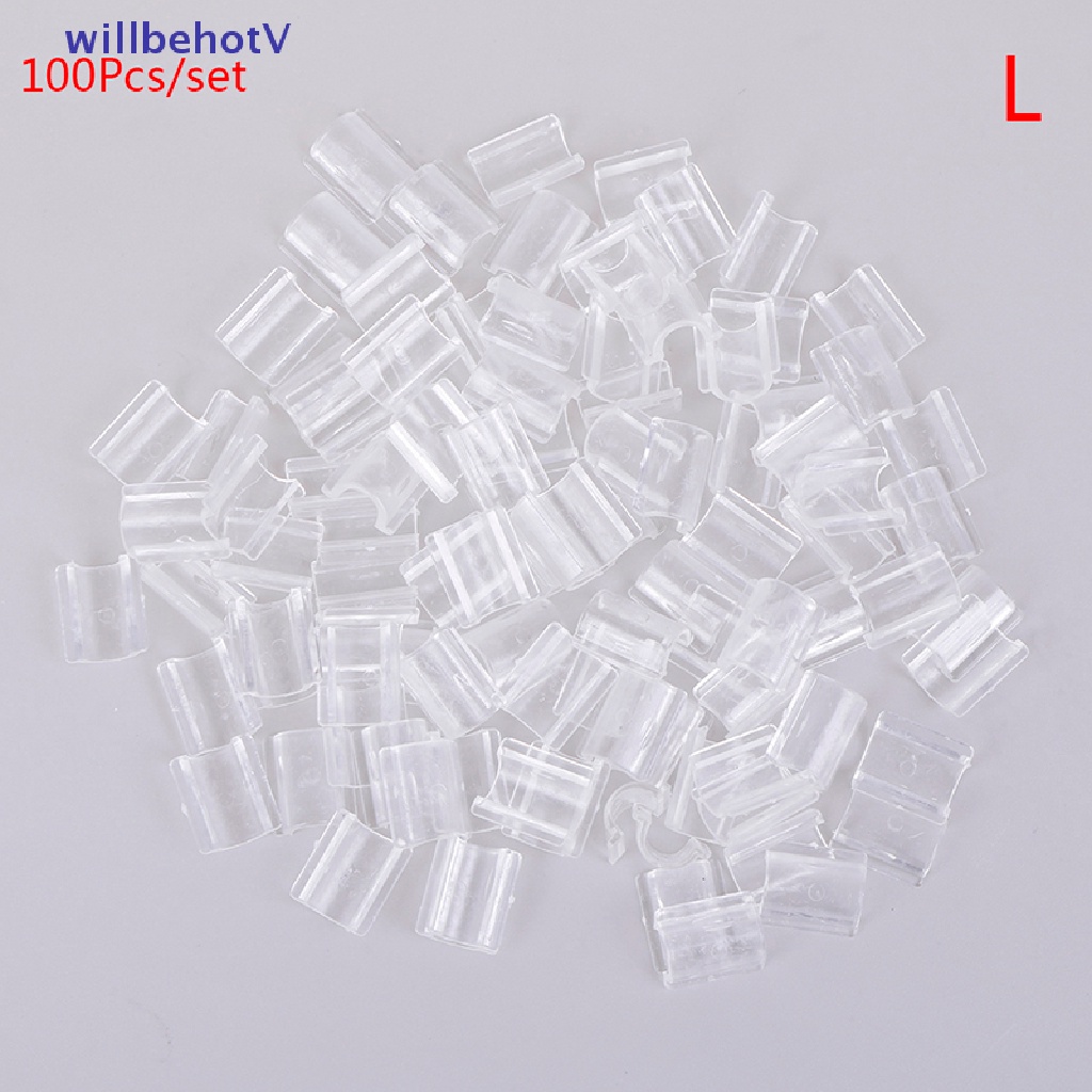 Set 100 Kẹp Nối Tóc Hình Chữ U Tiện Dụng Cho Nữ