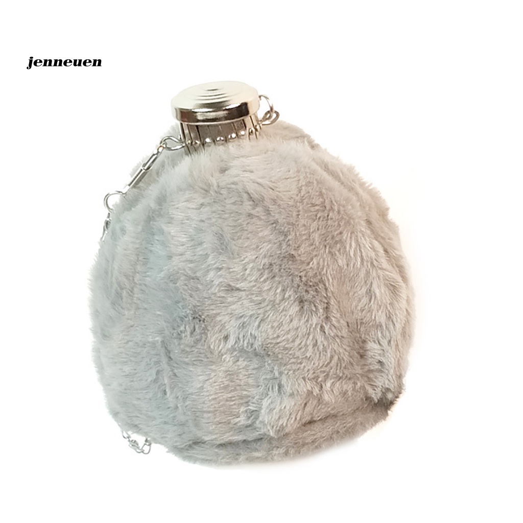 Túi Đeo Chéo Mini Hình Xô Xù Lông Thời Trang Cho Nữ